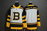 Bruins Blank White 2019 Winter Classic Adidas Jersey,baseball caps,new era cap wholesale,wholesale hats
